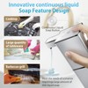 JEMISUN Automatic Liquid Soap Dispenser Touchless Soap Dispenser 380ml/12.8oz Rechargeable,
