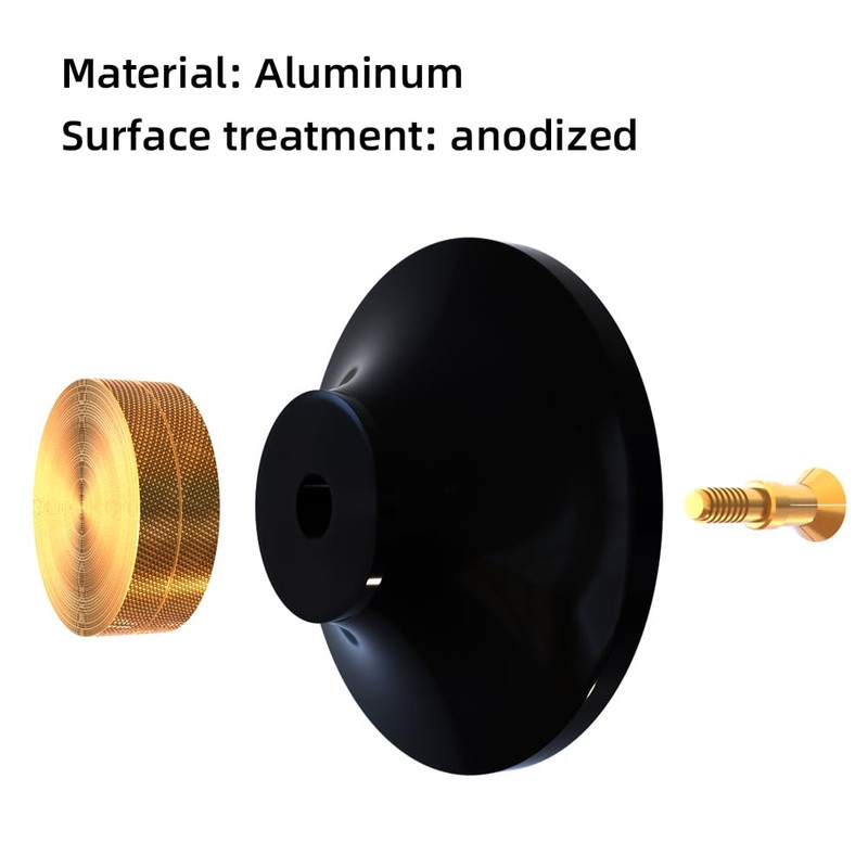 Xirhhur Record Clamp Record Stabilizers Disc Stabilizer Vinyl Clamp Turntable