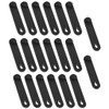 PLKSEI Pack of 20 Cable Ties Rubber Multifunctional Cable Organiser