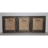 8x10-2.5" Wide Reclaimed Rustic Barnwood Collage Photo Frame - Holds