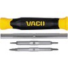 VACO VAC1143 14-in-1 Precision Screwdriver/Nut Driver Set, 4 Double-Ended Slotted,