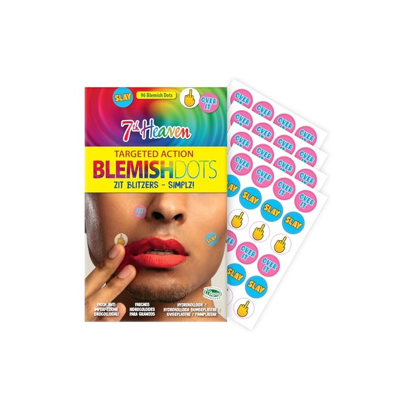 7th Heaven Blemish Dots – 96 Dots Per Pack –