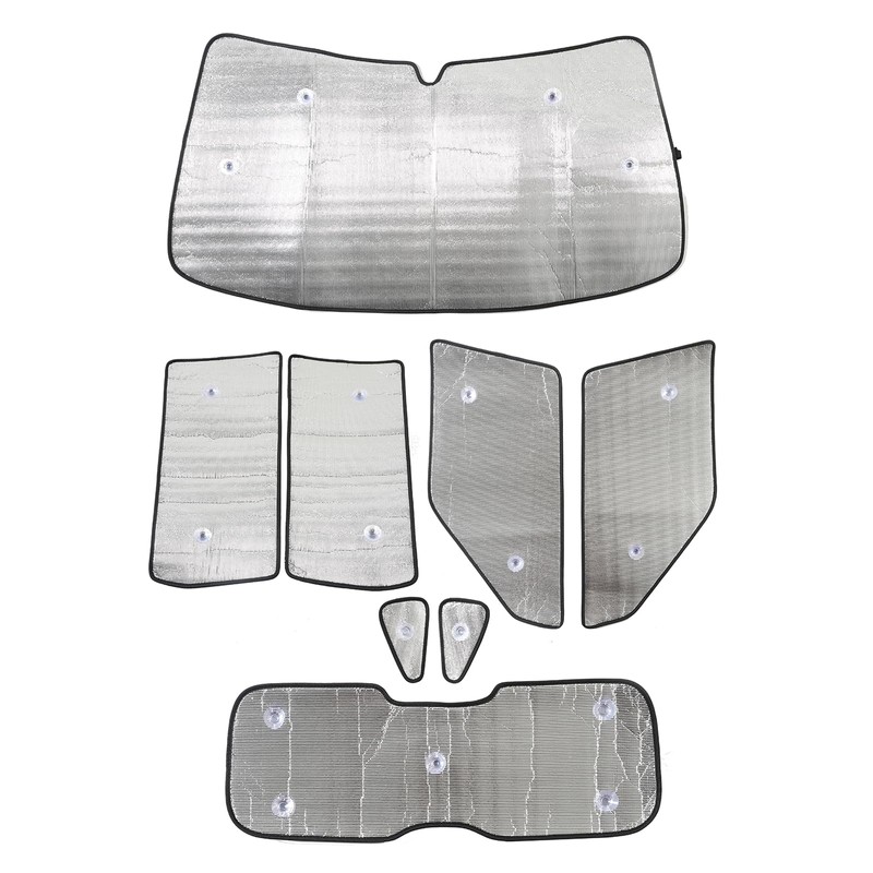 Windshield Sunshade Kit for Kia Soul 2009-2013 Accessories Front Rear