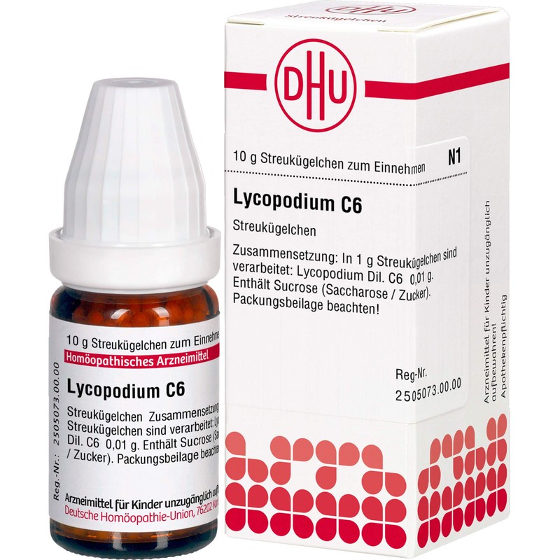 DHU Lycopodium C6 Spreading Balls 10 g Globules