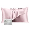 LINENOVA 100% Mulberry Silk Pillowcase for Hair and Skin, Both
