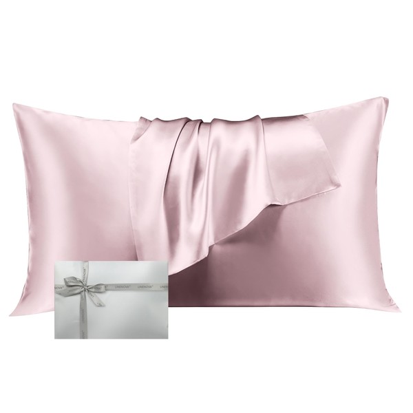 LINENOVA 100% Mulberry Silk Pillowcase for Hair and Skin, Both