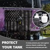 Horset Camo American Flag RV Propane Tank Cover - 20lb,