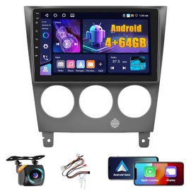 Fuluku 4+64GB Android 15 Car Stereo for Subaru Impreza WRX STI 2003-2006 Wireless Carplay Android Auto 9" Touch Screen Car Radio Dash Kit with GPS WiFi Bluetooth SWC DSP EQ Mirror Link Backup Camera