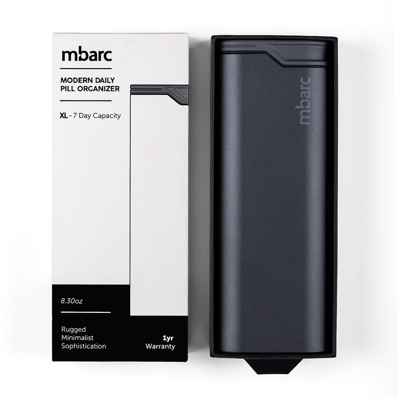 mbarc XL 7 Day Weekly Pill Organizer – Extra Large