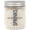 Sprinks Cachous Pearl Beads Sprinkles 85 g, 4 mm Size,