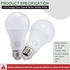 2 Pack LED Garage Door Opener Bulbs, 4000K, White, Compatible