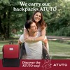 ATUTO Slim Laptop Backpack for Men with 16 inch Laptop