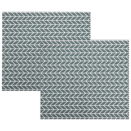 2PCS Silicone Washer and Dryer Top Protector,25.6 × 23.6 Inches Non-slip Washer or Dryer Top Mat Covers, Modern Absorbent and Quick-drying Dustproof Mats,Diatomite Washer Dryer Top Covers