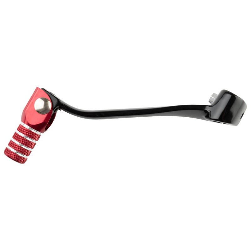 TUSK Folding Shift Lever Black/Red Tip for Honda CRF300L Rally