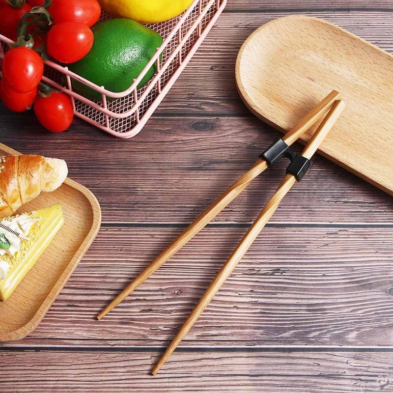 8PCS Chopsticks for Beginners, Training Chopsticks Adults, Reusable Chopstick Helper,