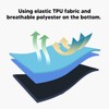 Inflatable Pillow Waist Back Cushion Auto Inflation Foldable for Travel