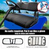 Roykaw Golf Cart Seat Covers Kit Fit for EZGO RXV
