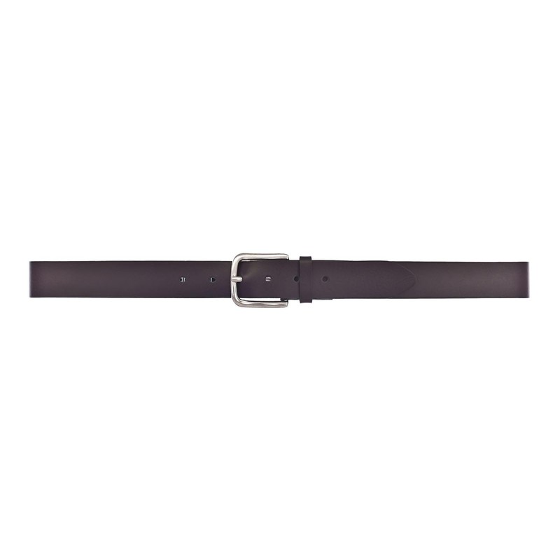 Vanzetti Women's Leather Belt Dark Purple 35 mm Leather Belt,