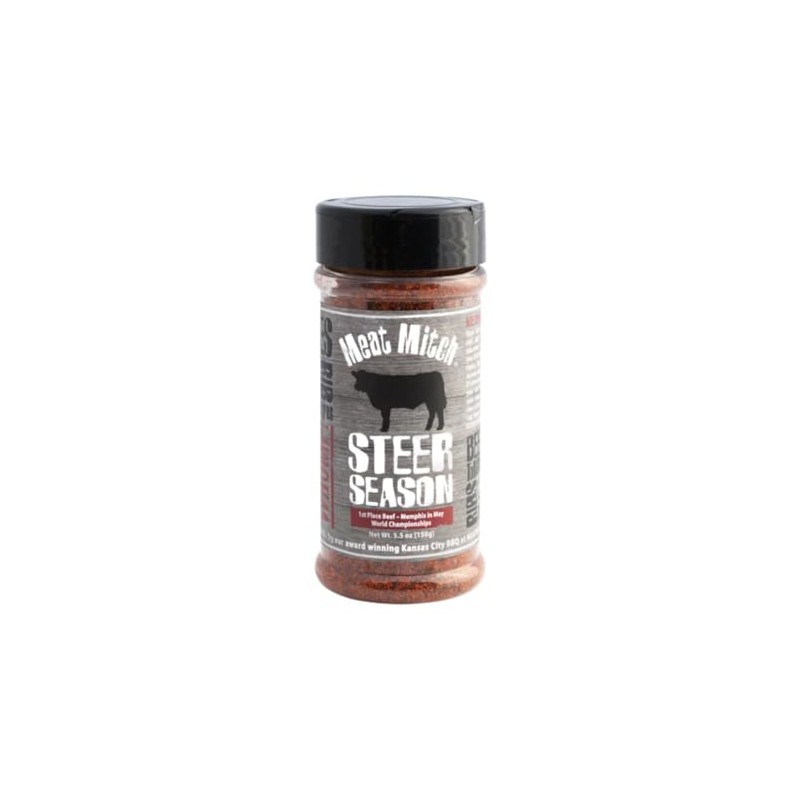 Generic Meat Mitch Steer Seasoning, 6.2oz (1)
