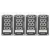 4 Set 4 Digit Digital Tube LED Display Board 7