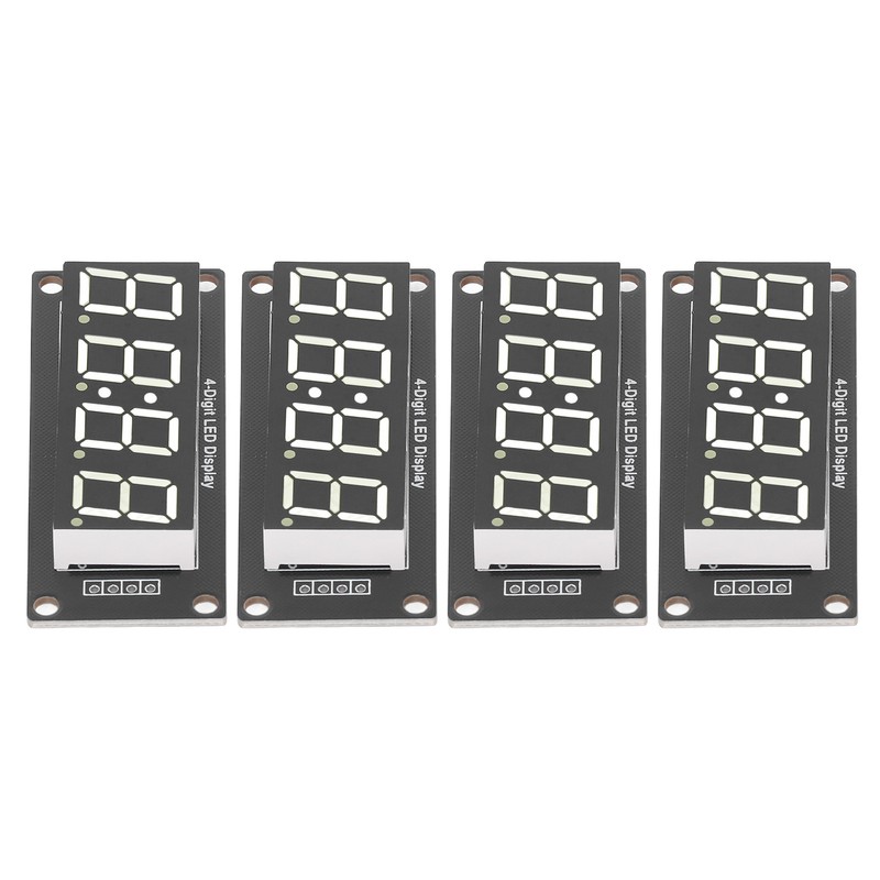 4 Set 4 Digit Digital Tube LED Display Board 7