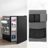 Rexmica Mini Fridge Organizer, Fridge Dust Cover with 14 Pockets