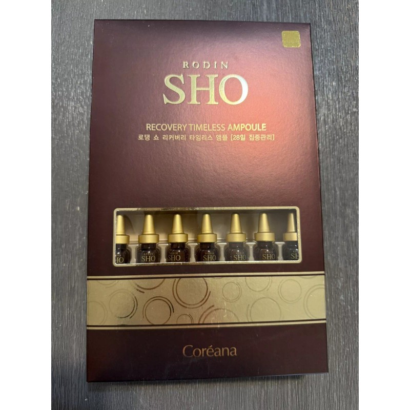 COREANA RODIN SHO RECOVERY TIMELESS FACIAL AMPOULE (28DAYS INTENSIVE PROGRAM)