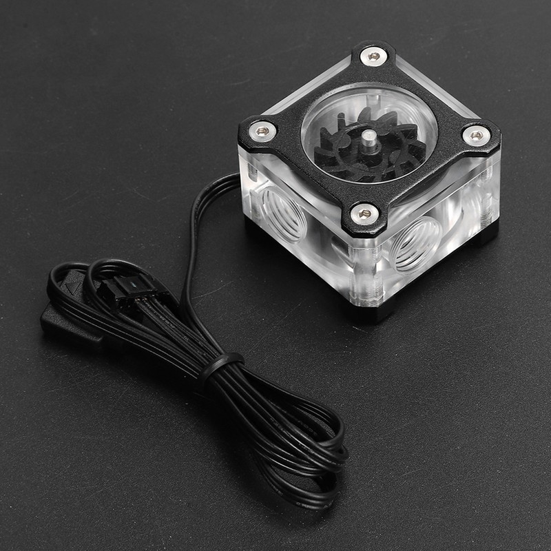 R3 RGB Colorful Computer WaterCooling Water Flow Meter G1/4 Female