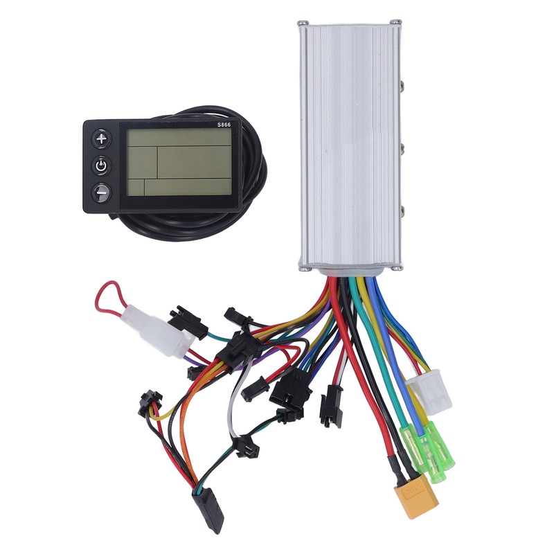 Bike Controller S866 LCD Display Replacement Brushless Controller Kit for