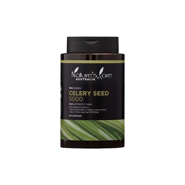 Nature's Care Pro Series Celery Seed 5000mg Cap X 120