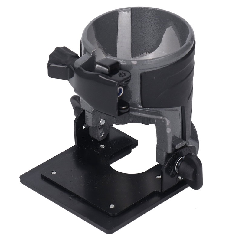 Trimming Machine Fixed Base Adjustable Angle Woodworking Trimmer Router Aluminum