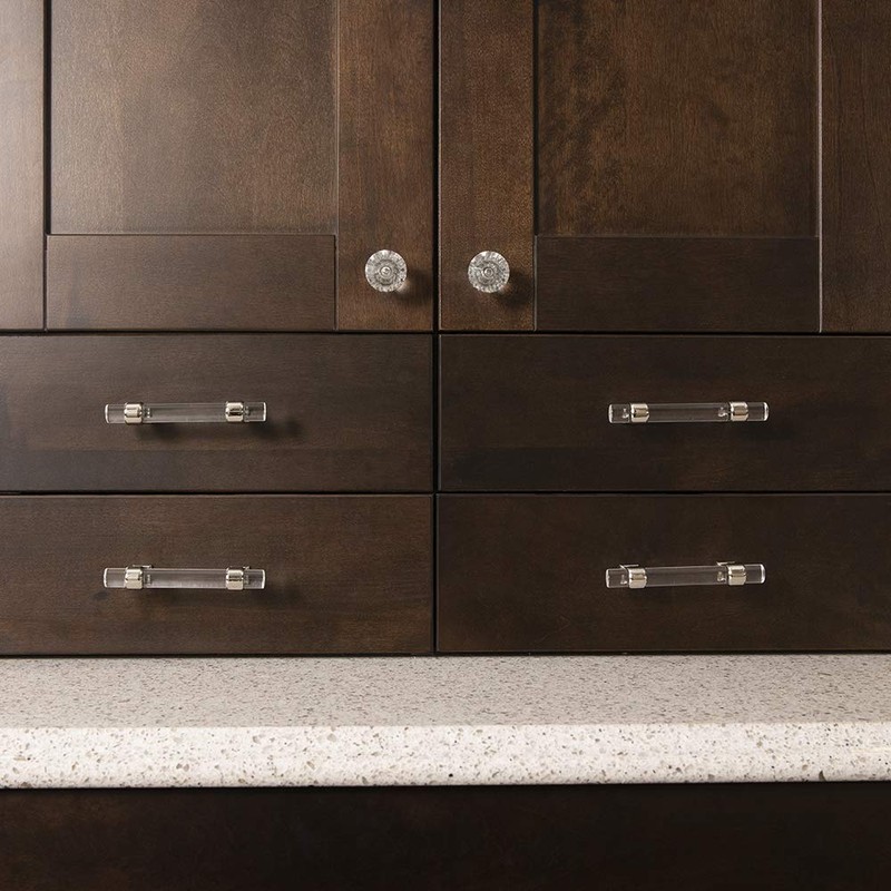 Hickory Hardware 1 Pack Solid Core Kitchen Cabinet Pulls, Luxury