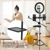 Sound Card Stand, ABS, Multifunctional Live Broadcast Microphone Stand, Clamp