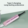 Heated Eyelash Curler Long Lasting Mini 4 Temperature Setting Rechargeable