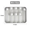 Lafuntar Mini Camping Seasoning Bottle Set, 2 Pcs Empty Camping