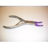 Unbranded STAINLESS PLIERS BENT CURVED RUBBER END COATED TIPS PVC