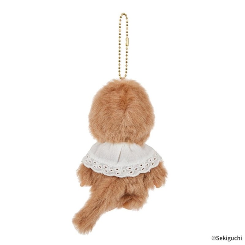 Sekiguchi Sweet Brown Series Monchhichi Keychain 203321