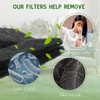 QUEARN 4 Pack Carbon Filters Compatible with Model 4, Cat