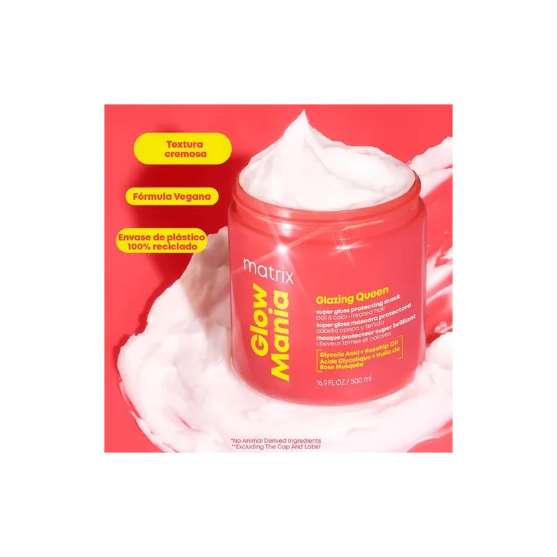 Mascarilla Protectora Glow Mania 500ml Matrix