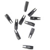 ZSHJG 50pcs Archery Plastic Arrow Nocks 5/16" Plasticnock Arrow Tails