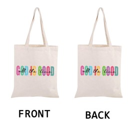 Christian Faith Tote Bag God Is Good All The Time Tote Bag Bible Verse Tote Bag Religious Gift Jesus Lover Gift (God Is Good TOTE)