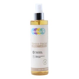 Tónico Facial De Arroz Y Avena Vemare Hidratación 250 Ml