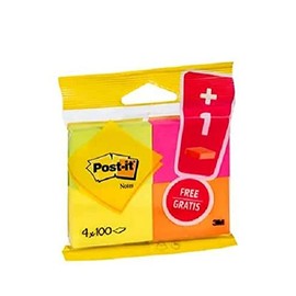 Post-it 6812P 51 x 38 mm Note - Neon Colour