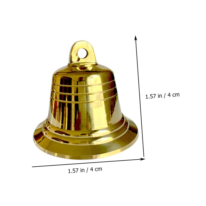Levemolo Copper Bell Pendant Heavy Duty Metal Bell Excellent Resonance