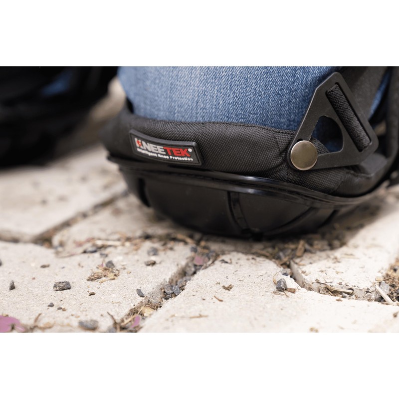 Kneetek Knee Pads Black, Red