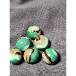 JABO 6  HTF 5/8"  HAND SELECTED JABO CLASSIC  MARBLES  $6.99   LOT G 10