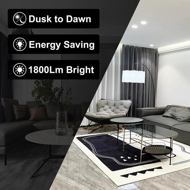 LOXYEE 2 Pack LED PAR38 Dusk to Dawn Flood Light