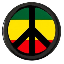 1960's Historical Replica Throwback Button Badge Pin Peace Sign Hippie Symbol