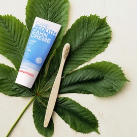 Panaceo Care Zeolite Toothpaste 75 ml 3+1 Set, Natural Dental Care with Organic Mint Oil & Aloe Vera, Toothpaste without Titanium Dioxide & No Fluoride, Fresh Breath Guaranteed & Preventive Against