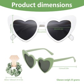 Tulov Pack of 22 JGA Glasses Team, Bride and Bridesmaids Junggese Decoration Favours, Hen Party Glasses for Wedding Party (Green)